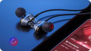 Słuchawki Lenovo Moving-Coil HE08 Białe 10