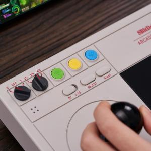 Joystick 8BitDo Arcade Stick szary 10