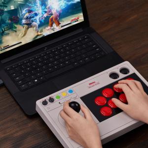 Joystick 8BitDo Arcade Stick szary 9