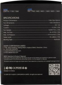 Chłodzenie CPU Alseye X120T (88885518) 8
