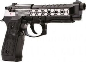 Cybergun Pistolet 6mm Cybergun M92 Hex cut dual tone gas HOPUP 1