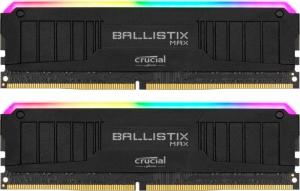 Pamięć Crucial Ballistix MAX RGB, DDR4, 32 GB, 4400MHz, CL19 (BLM2K16G44C19U4BL) 1