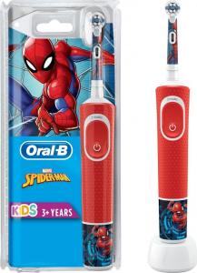 Szczoteczka Oral-B Vitality Kids D100 Spiderman Czerwona 2