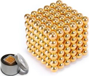 Gline Kulki magnetyczne 5mm złote - NEOCUBE 1