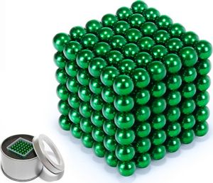 Gline Kulki magnetyczne 5mm zielone - NEOCUBE 1
