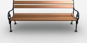 Baster Ławka żeliwna ogrodowa, parkowa na taras id.0109 3