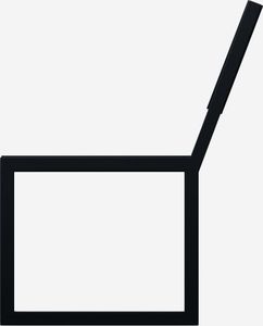 Baster Ławka stalowa ogrodowa, parkowa na taras id.02004 2