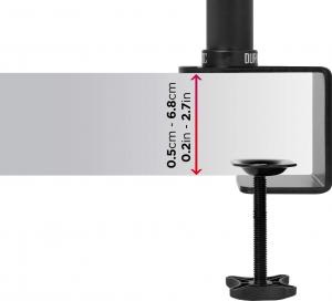 Duronic Uchwyt biurkowy na monitor 15" - 27" DM451X2 (4C-JMMH-GJWP) 7