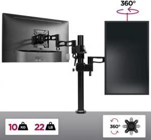 Duronic Uchwyt biurkowy na monitor 13" - 27" DM351X3 (60-OLCF-PHH0) 4