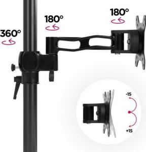 Duronic Uchwyt biurkowy na 2 monitory 13" - 27" (DM35V2X2) 5