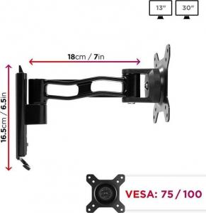 Duronic Uchwyt ścienny na monitor 13" - 30" DM35W1X2 (J4-J7N3-68ZX) 3