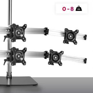 Duronic Stojak biurkowy na 6 monitorów 15" - 24" (DM756) 6