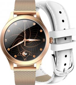 Smartwatch Gino Rossi SW014 Różowe złoto  (SW014-4D2-1) 2