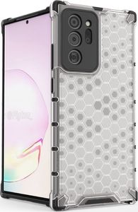 Braders Etui z żelową ramką Honeycomb do Samsung Galaxy Note 20 przezroczysty 2