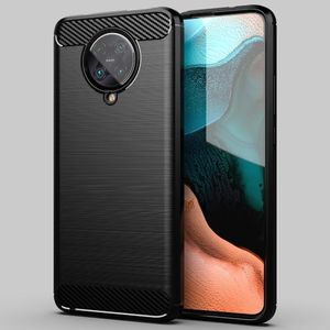 Braders Elastyczne etui Carbon Case do Xiaomi Redmi K30 Pro / Poco F2 Pro czarny 11