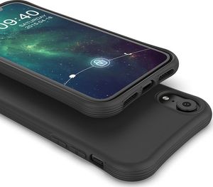 Braders Elastyczne żelowe etui do iPhone XR czarny 3