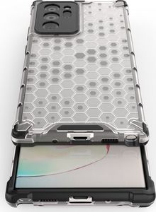 Braders Etui z żelową ramką Honeycomb do Samsung Galaxy Note 20 czarny 11