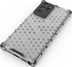 Braders Etui z żelową ramką Honeycomb do Samsung Galaxy Note 20 czarny 6