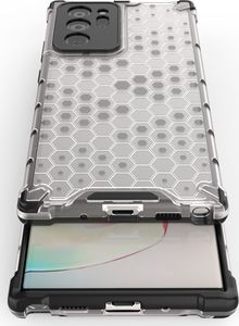 Braders Etui z żelową ramką Honeycomb do Samsung Galaxy Note 20 Ultra niebieski 11