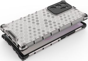 Braders Etui z żelową ramką Honeycomb do Samsung Galaxy Note 20 Ultra niebieski 5