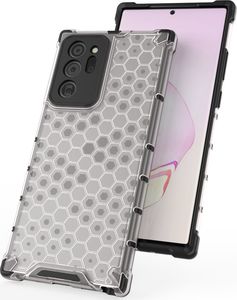 Braders Etui z żelową ramką Honeycomb do Samsung Galaxy Note 20 Ultra niebieski 9