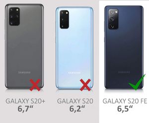 Braders Etui Icon do Galaxy S20 FE Violet + Szkło Ochronne 7