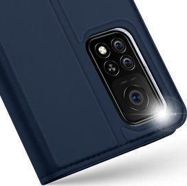 Braders Etui Dux Ducis z klapką + szkło do Xiaomi Mi 10T Pro / Mi 10T niebieski 14