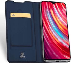 Braders Etui Dux Ducis + szkło do Xiaomi Redmi Note 8 Pro Niebieski 2