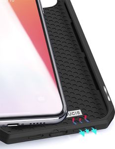 Braders Etui Dux Ducis Skin X + szkło do iPhone 12 / 12 Pro czarny 11