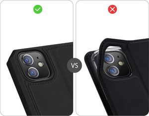 Braders Etui Dux Ducis Skin X + szkło do iPhone 12 / 12 Pro czarny 14