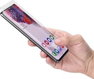 Braders Szkło Zaokraglone do Samsung Galaxy S20 uv 2
