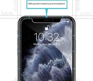 Braders Szkło hartowane plaskie 9H do iPhone 11 Pro Max / iPhone XS Max 2
