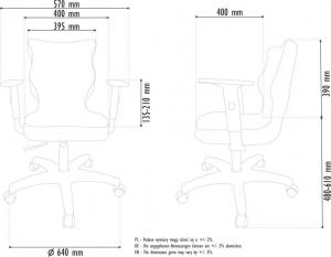 Krzesło biurowe Entelo Duo 3