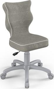 Krzesło biurowe Entelo Petit Visto Popielate 1