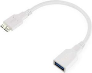 Adapter USB Savio CL-87 microUSB 3.0 - USB Biały  (SAVIO CL-87) 1