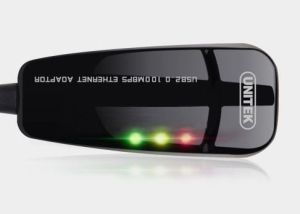 Karta sieciowa Unitek USB - RJ45 (Y-1466) 2