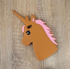 eCarla ETUI NA TELEFON JEDNOROŻEC - BRĄZ IPHONE 6/6S 2