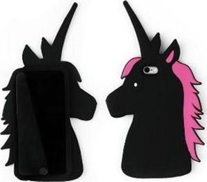 eCarla ETUI NA TELEFON JEDNOROŻEC - CZERŃ IPHONE 4 3