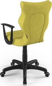 Krzesło biurowe Entelo Norm BA-B-6-B-C-DC19-B Żółte 4