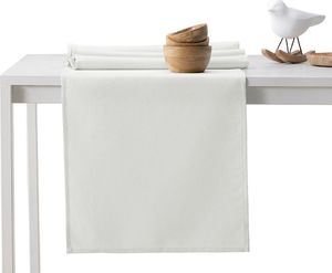 AmeliaHome AmeliaHome bieżnik plamoodporny EMPIRE HMD CREAM SET 115x180+30x180 1