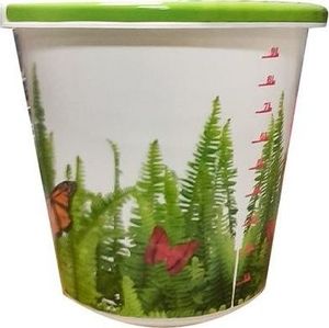 Art-Pol Wiadro z wylewką 10L NADRUK OZDOBNY wzory 2