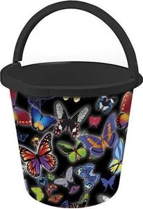 Art-Pol Wiadro z wylewką 10L NADRUK OZDOBNY wzory 3