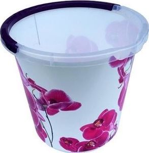 Art-Pol Wiadro z wylewką 10L NADRUK OZDOBNY wzory 5