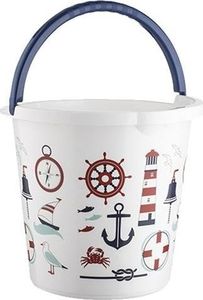 Art-Pol Wiadro z wylewką 10L NADRUK OZDOBNY wzory 6