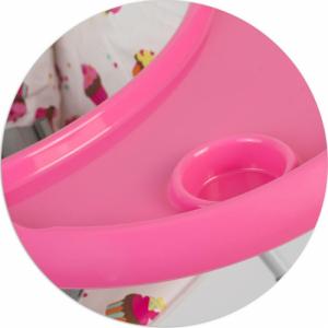 Ricokids Krzesełko do karmienia ze stolikiem FANDO babeczki 5