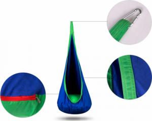 Neo-Sport Kokon fotel wiszący niebieski 7