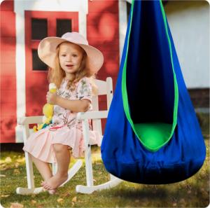 Neo-Sport Kokon fotel wiszący niebieski 9