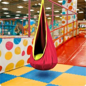 Neo-Sport Kokon fotel wiszący czerwony 10