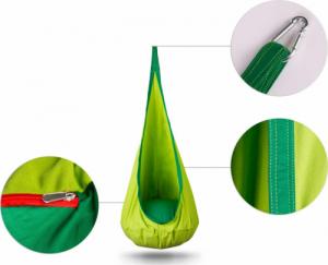 Neo-Sport Kokon fotel wiszący zielony 5