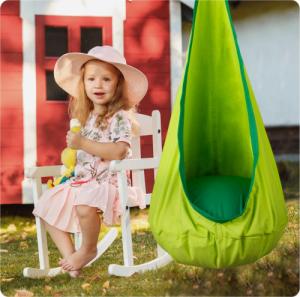 Neo-Sport Kokon fotel wiszący zielony 8